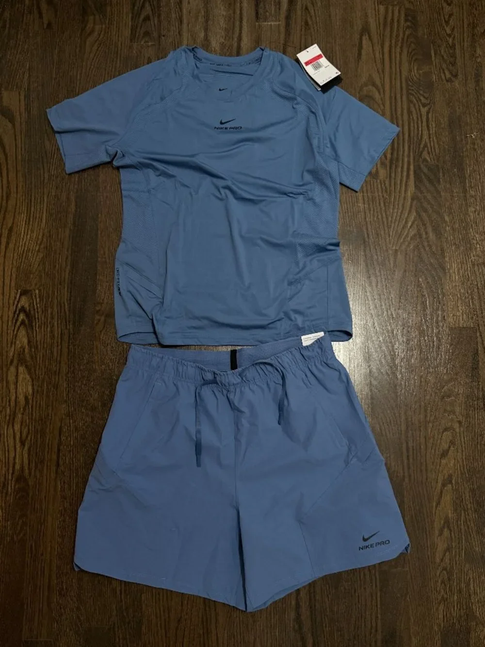 Nike Pro Matching Training Set – Blue/Slate – Brand New w/ Tags Mens Size L